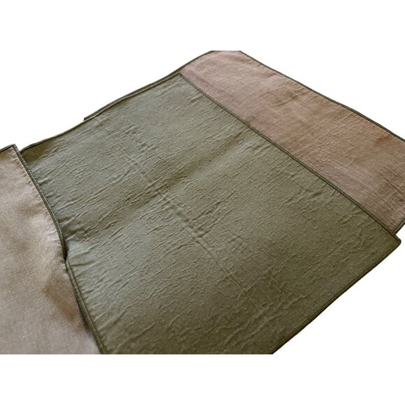 Vtg 6 Palm Tree Tapestry Placemats Bombay tropical table top decor coastal chic - Picture 12 of 16